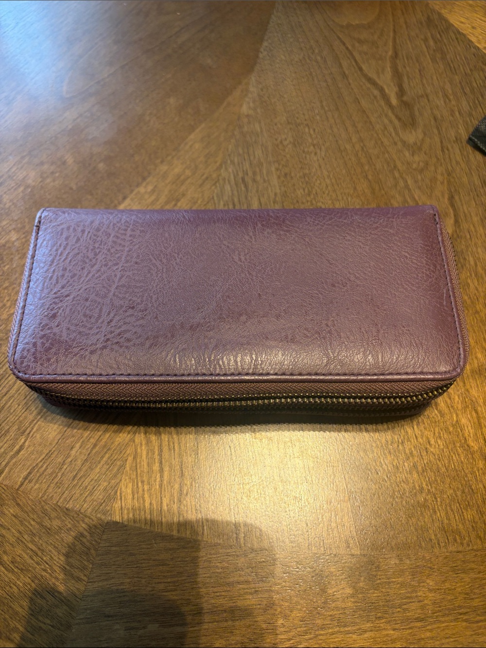 Matt & Nat Plum Zip-Around Wallet
